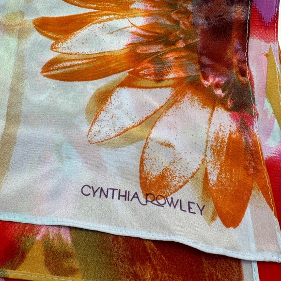 Cynthia Rowley Silk Scarf - Picture 2 of 4